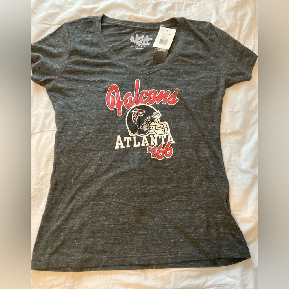 Atlanta Falcons, V-neck T-shirt